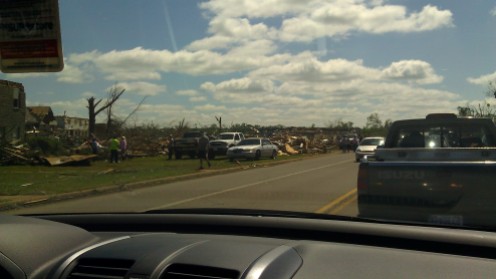 so many people were affected by this tornado (photo by Tanya Mikulas)