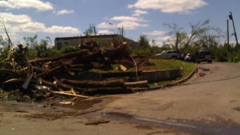 tornado damage (photo by Tanya Mikulas)